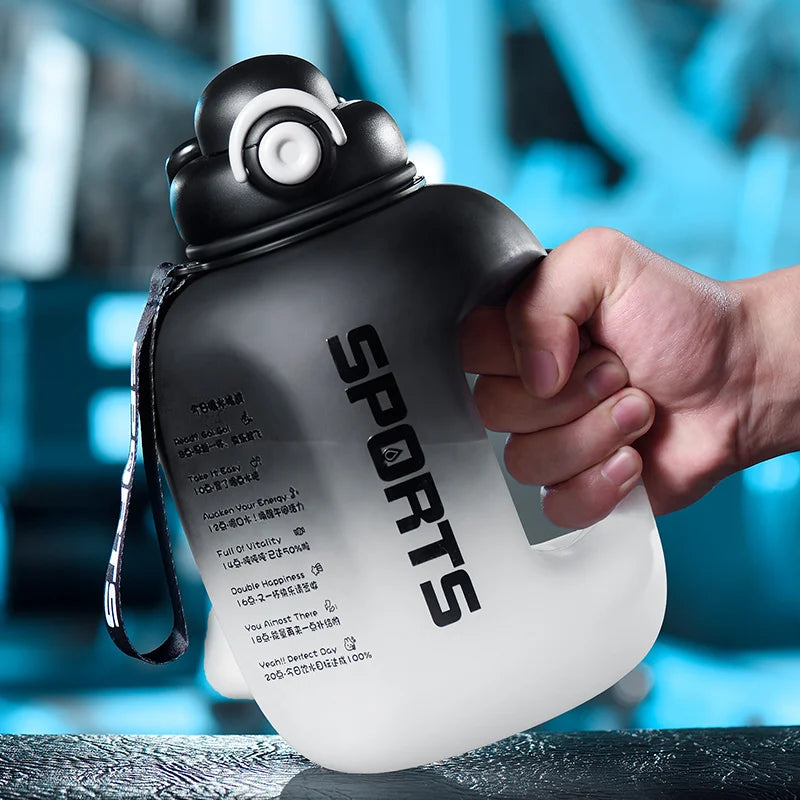 Supergroße Fitness Wasserflasche