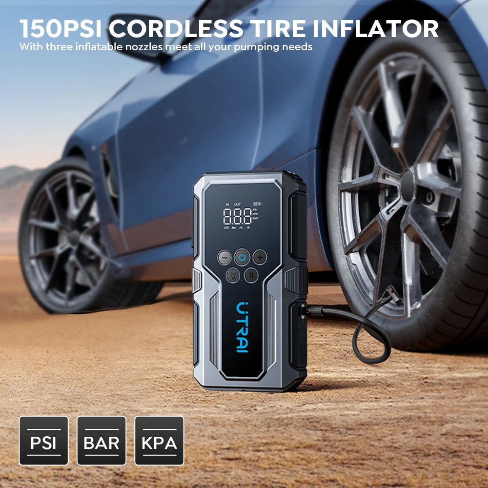 Kraftvoller Autostarter & Powerbank
