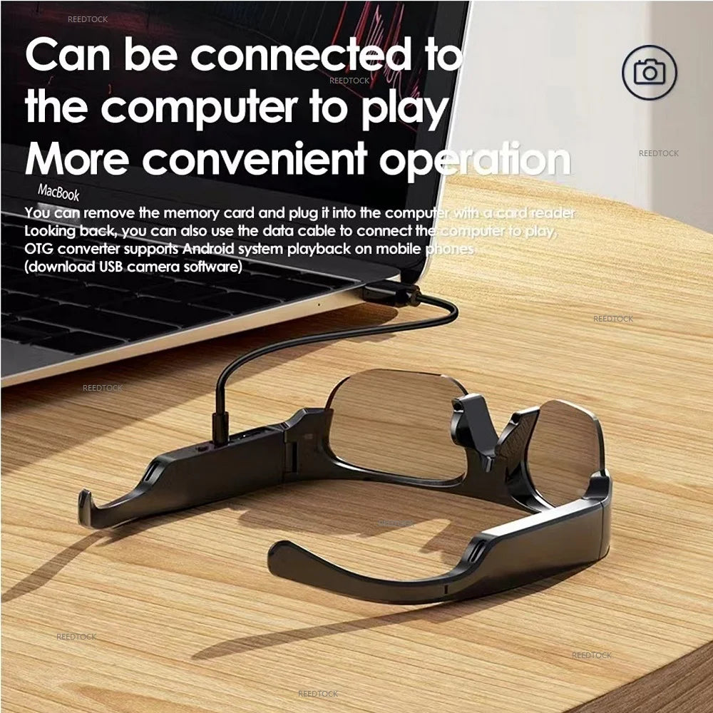Stylische Musik-Video-Brille