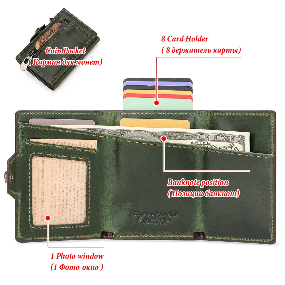 Magic Leder Kartenhalter