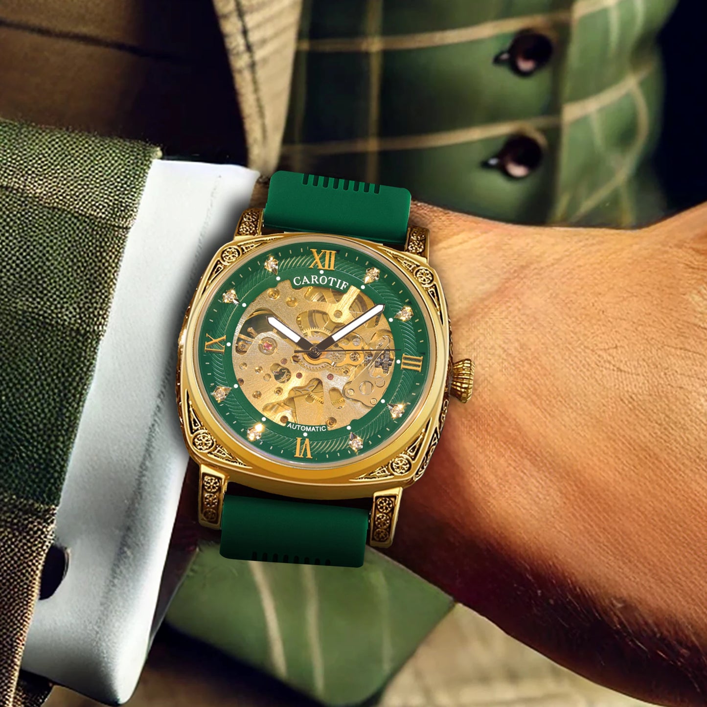 Elegante Nachtleuchtende Uhr