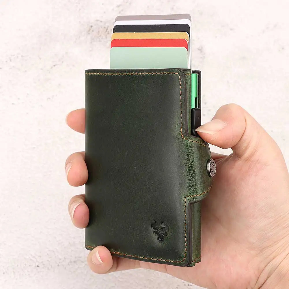 Magic Leder Kartenhalter