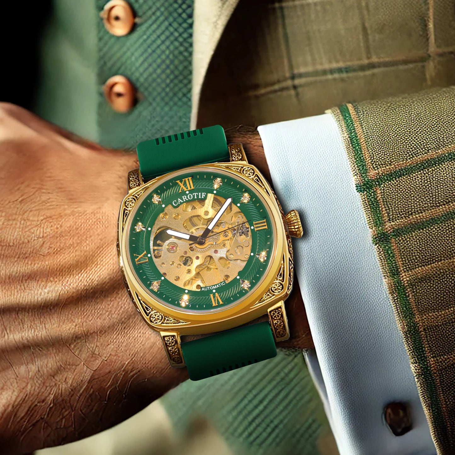Elegante Nachtleuchtende Uhr