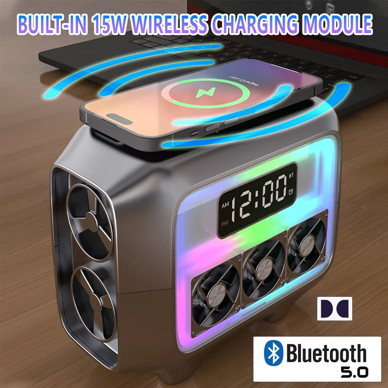 Bunter Wecker Bluetooth Lautsprecher