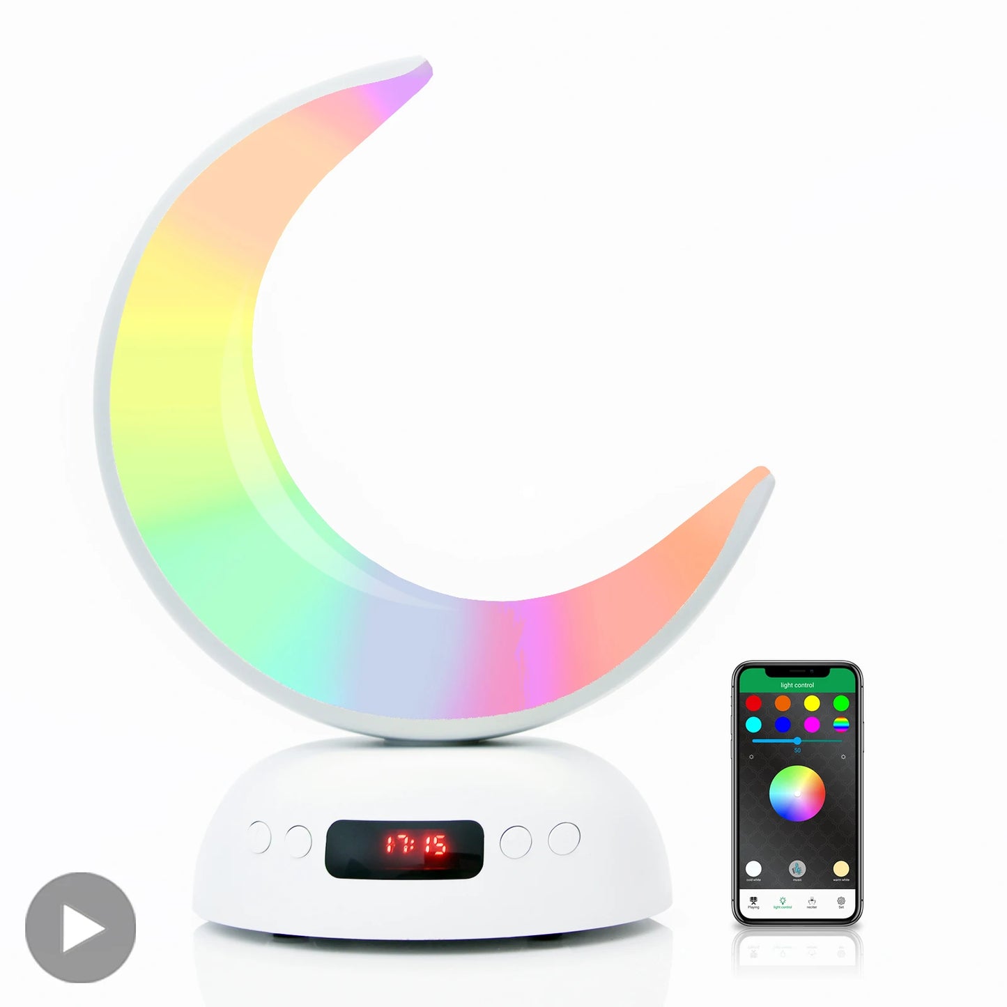 Leuchtende Azan-Lampe mit Bluetooth