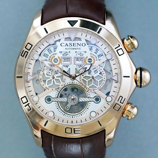 Elegante Herren-Tourbillon-Uhr