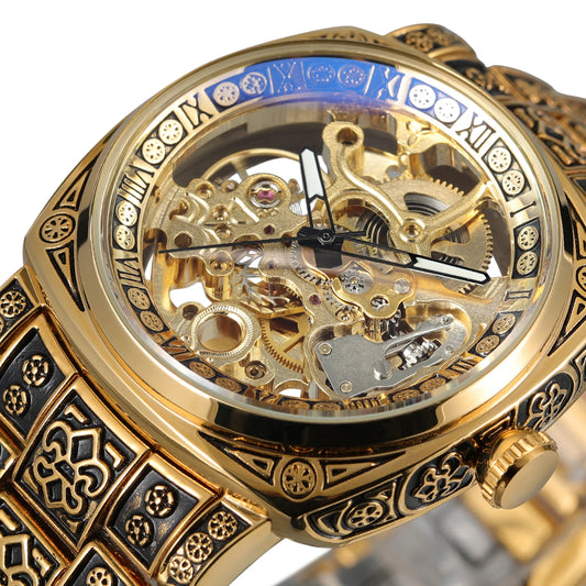 Elegante Retro-Uhr für Männer